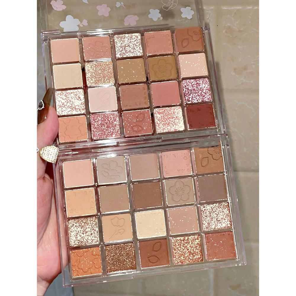 20 цветов, блестящая палитра теней для век, водостойкий макияж, крем-тени для век, блестящие пигменты для глаз, косметические инструменты