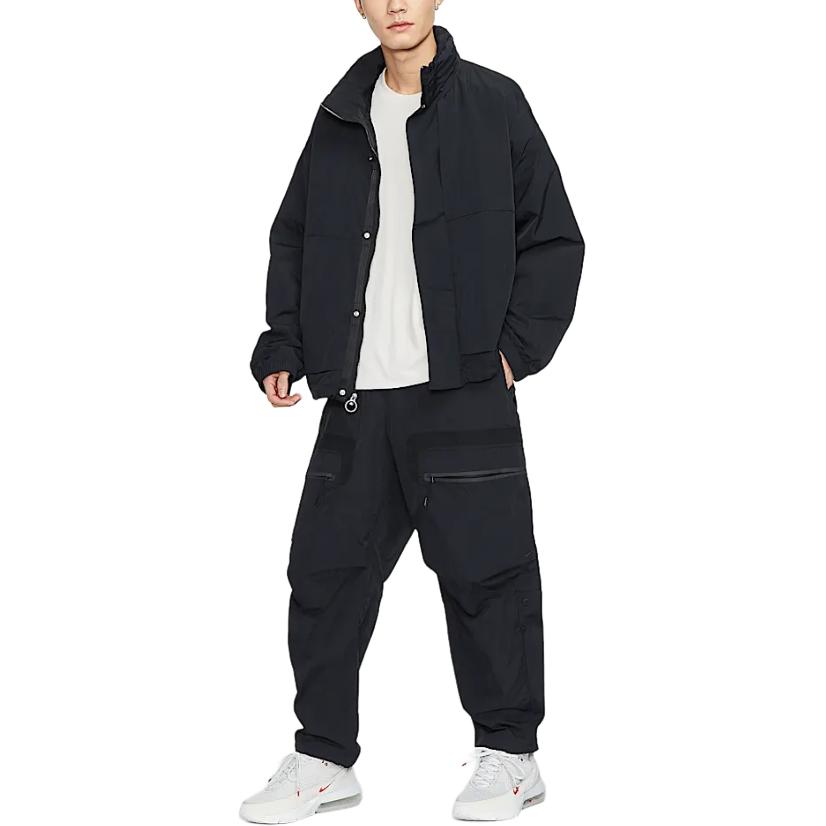 Nike Tech Fashion Удобные мягкие, приятные для кожи брюки-карго мужские брюки черного цвета HJ2941-010