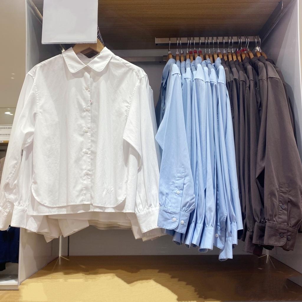 1116 Autumn New Women's Cotton Lantern Sleeve Shirt Long Sleeve Shirt Air Conditioning Shirt Occupational Leisure 188161