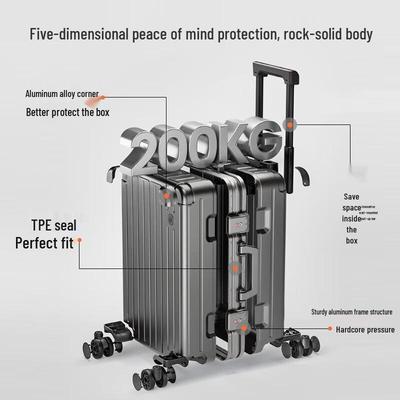 Joybuy Алюминиевая рама 20-дюймовый жесткий чемодан для ручной клади