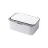 Portable Tissue Storage Box with Lid Dustproof Cover  for Wet Wipes Dispenser Home Office Mask Storage Box Sealed Organizer