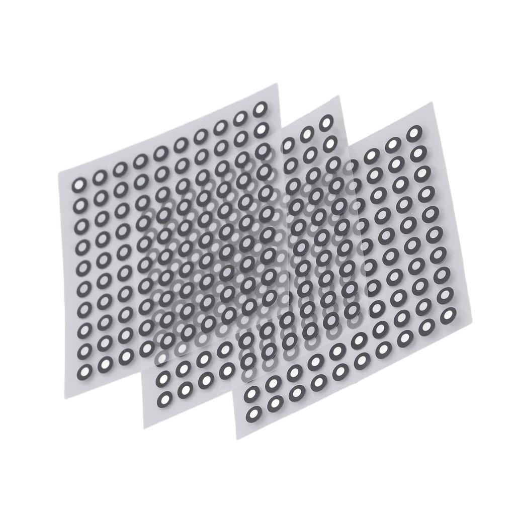 3 листа Сканер Точки позиционирования 3D сканирование Светоотражающая пленка Наклейка Ориентировочная точка 3 мм ID 6 мм OD