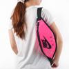 Nike Heritage Rubber Plastic Material Crossbody Bags Fanny Pack Regular Women's Explosion Pink Casual CW9259-607