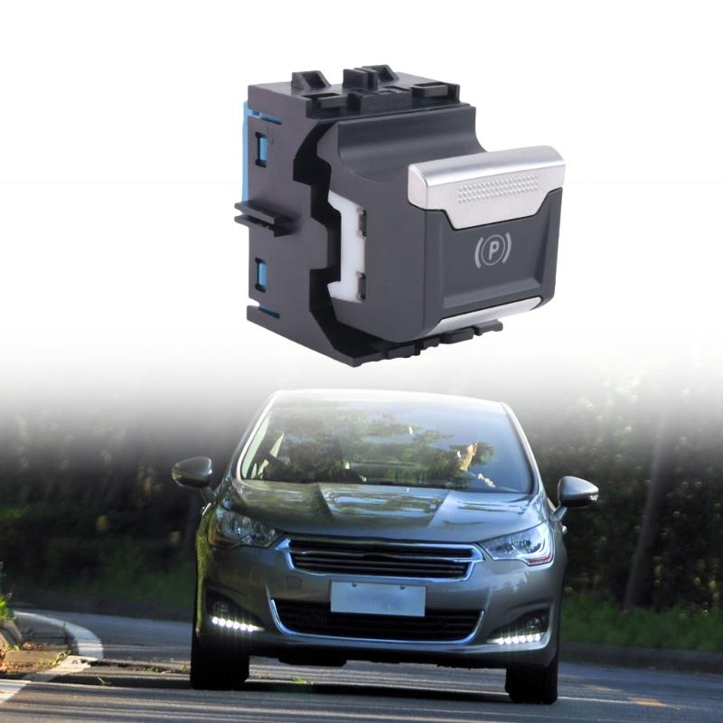 Parking Brake Switch 9813146377 9810593577 for 208 2008 3008 508 5008 Handbrake Button Replacement Automotive Accessory