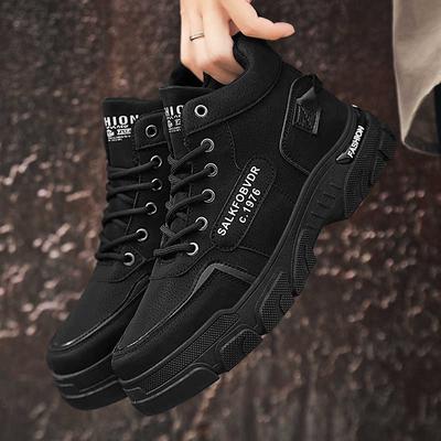 Мода Увеличение Роста Замша Высокие Туфли Женские Теннис Для Бега Черные Высокие Ботинки Кроссовки Спорт 2025на открытом воздухе VIP Ссылка Спортивные