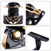 SOUGAYILANG 12 + 1BB Rotating Fishing Reel 5.2:1 High Speed Gear Ratio Smooth Fresh Water Brine Rotating Fishing Reel 1000-4000