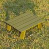 Ultralight Aluminum Folding Table Solid Construction Strong Load-bearing High Stability Mini Size Collapsible Beach Table