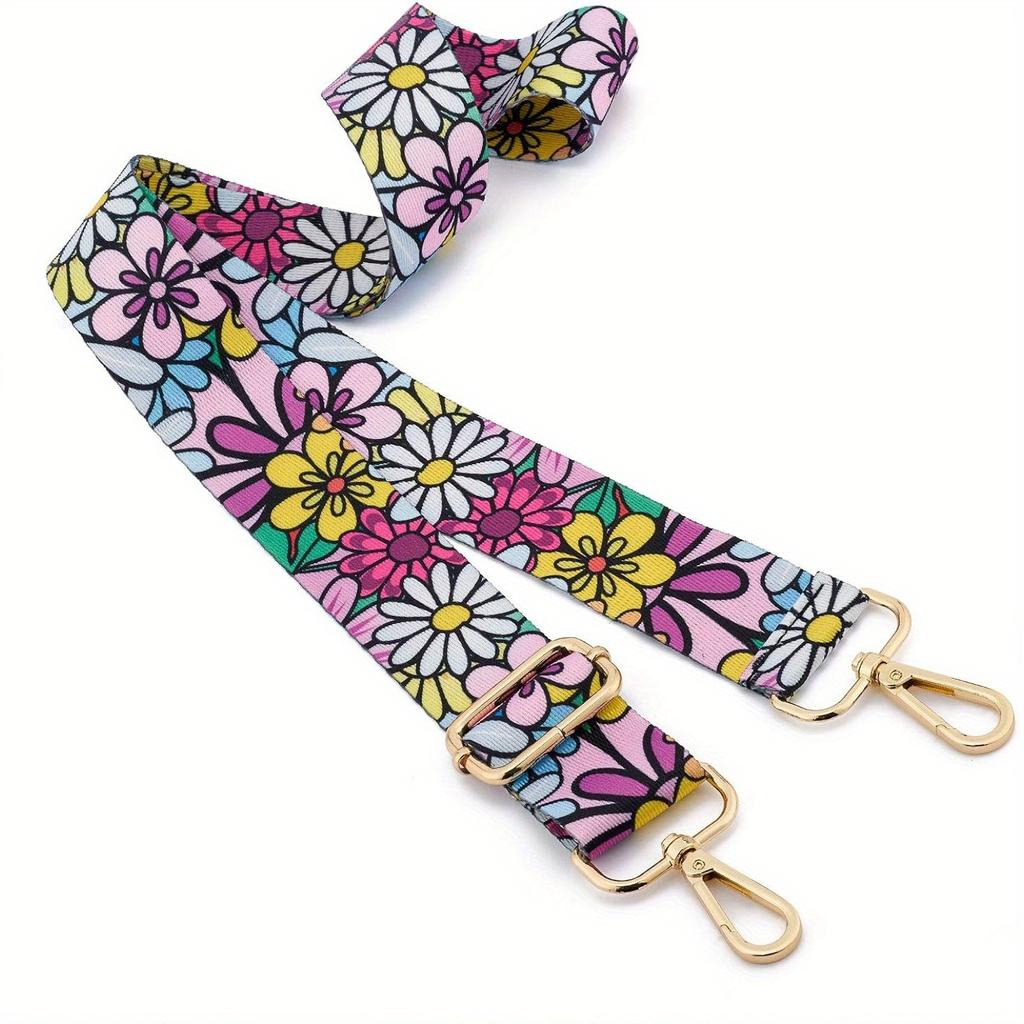 Ремень для сумки через плечо, регулируемый полосатый узор, женский ремень через плечо, сделай сам, утепленный модный нейлоновый новый ремень для сумки