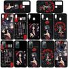 Чехол для iPhone 16 15 Xiaomi Redmi Note 14 13 12 11 Pro Max 16e Samsung Galaxy S25 S24 S23 Moto OPPO Huawei Itachi Uchiha Akatsuki Naruto Phone Case