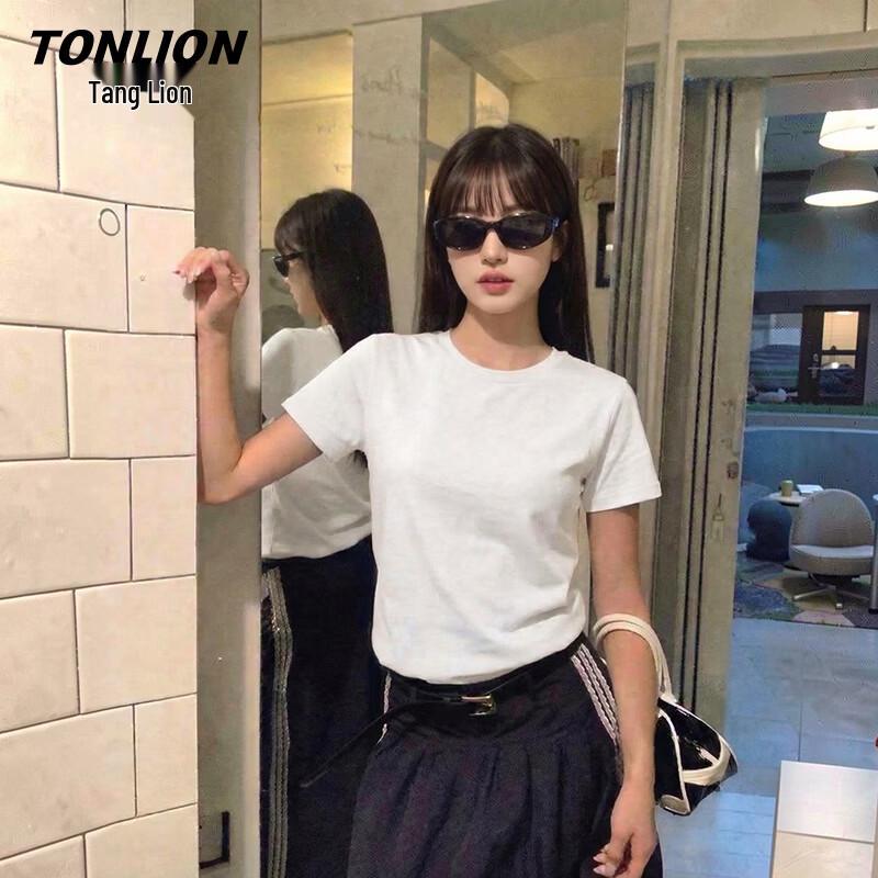 Женская охлаждающая облегающая футболка TonLion из Sorona