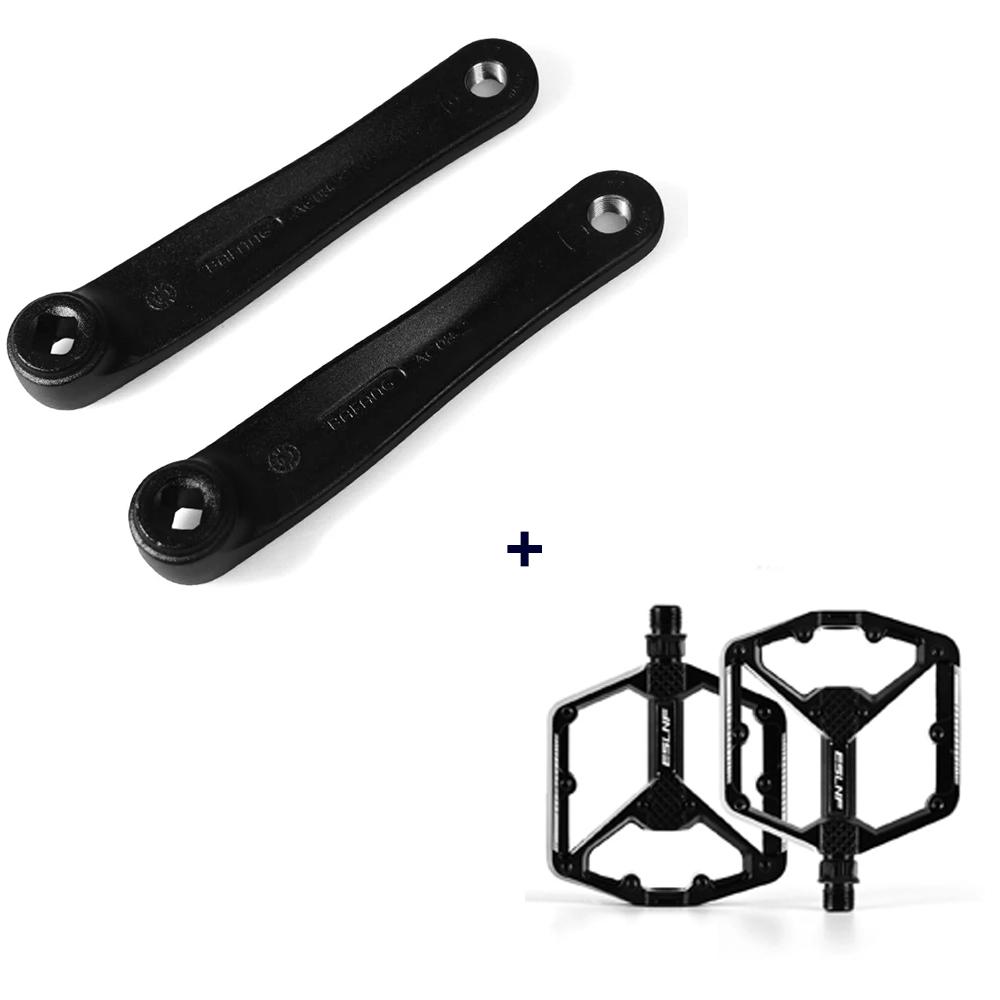 Шатун Bafang Шатун Электровелосипеда Средний Мотор Шатун Алюминиевый Сплав Шатун и педаль Основные Детали Аксессуар для Среднего Мотора 170мм
