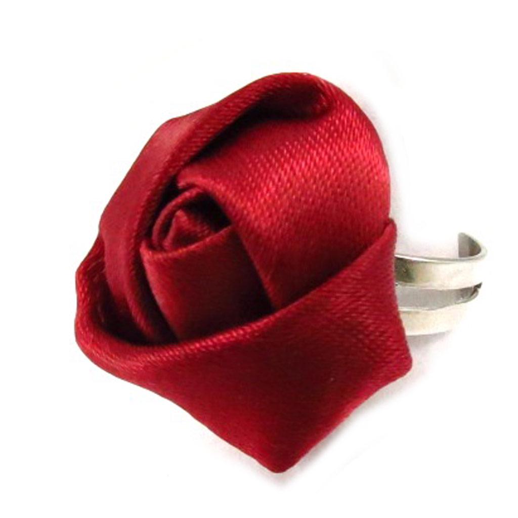 Les Trésors De Lily [K6567] - Parure créateur 'Courtisanes' ivoire rouge (dentelle)