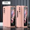 Для Samsung Galaxy Z Fold 3 4 5g шарнирный чехол для Samsung Z Fold 3 шарнирный чехол Z Fold4 со стеклянной пленкой на передний экран, полный бронированный чехол