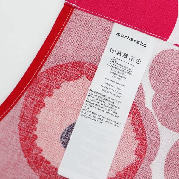 MARIMEKKO 064161 PIENI UNIKKO Фартук КРАСНЫЙ 001, товар параллельного импорта. ФАРТУК PIENI UNIKKO БЕЛЫЙ/КРАСНЫЙ ХЛОПОК