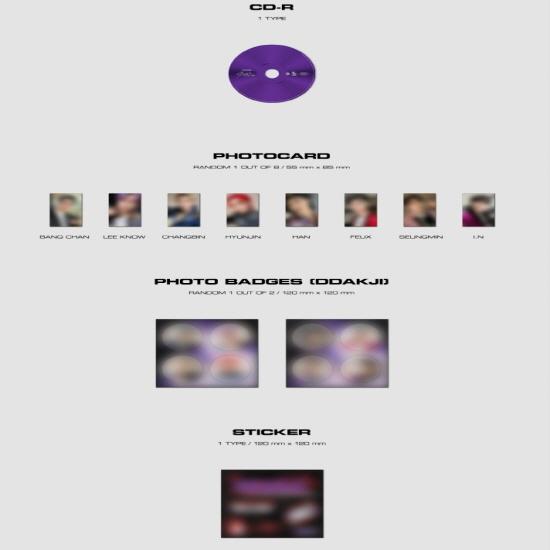 Stray Kids ОДИНАРНЫЙ (ЮВЕЛИРНЫЙ футляр ВЕР.) [Случайная версия]