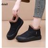 Order A Size Up Women's Warm Platform Snow Boots Outdoor Indoor House Shoes Comfortable Winter Ankle Booties Anti-Slip Shoes for Women