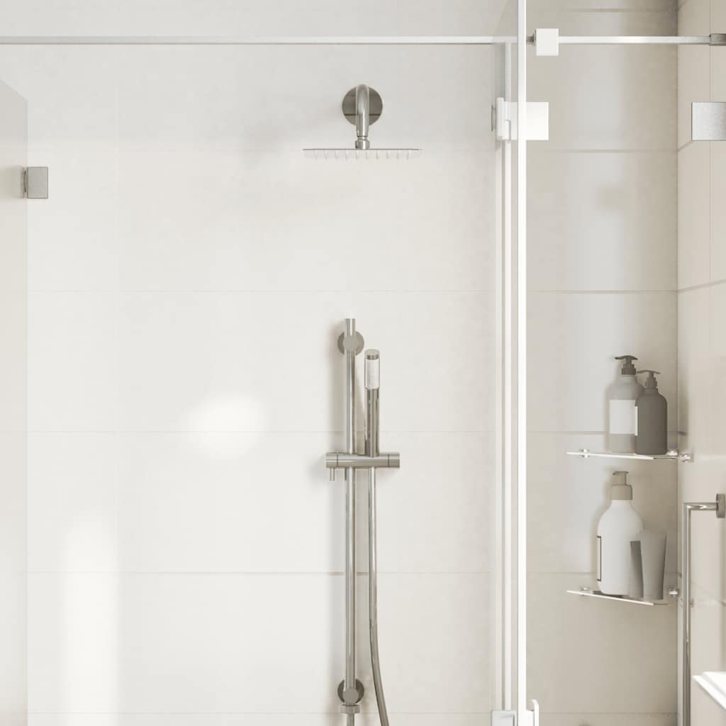 Rain Shower Head 304 Stainless Steel 20 x 20 cm Square