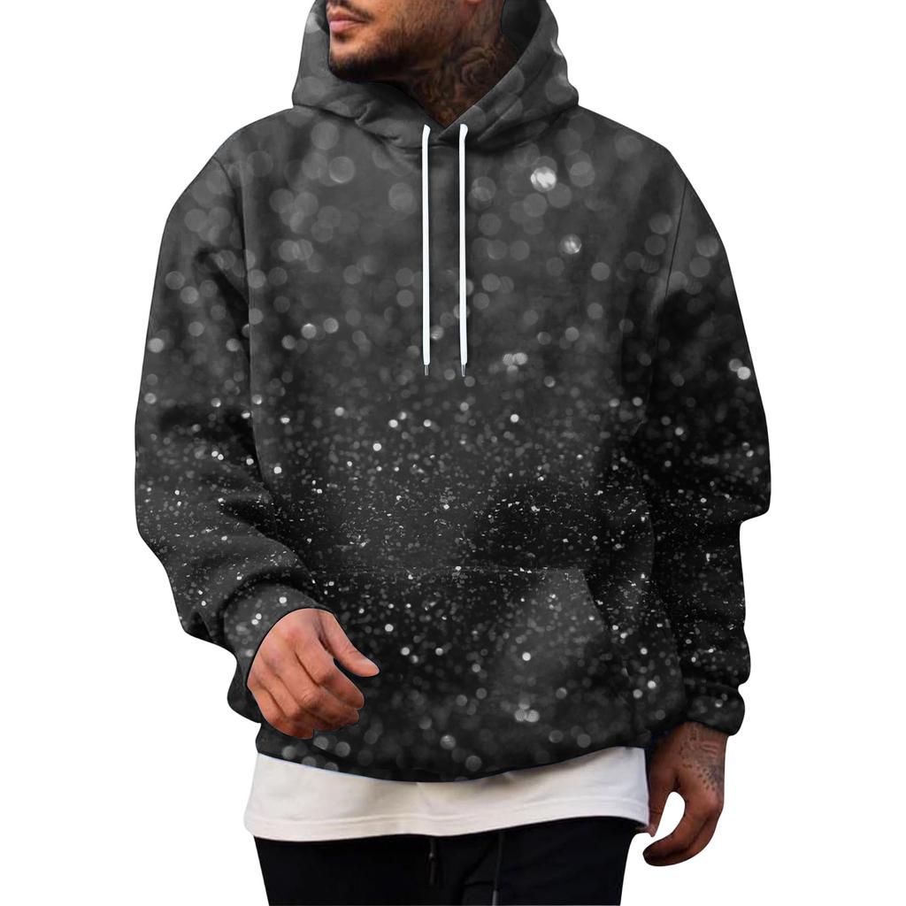 Men's Sports Leisure Long Sleeves With Pocket Hooded Hood Hoodie