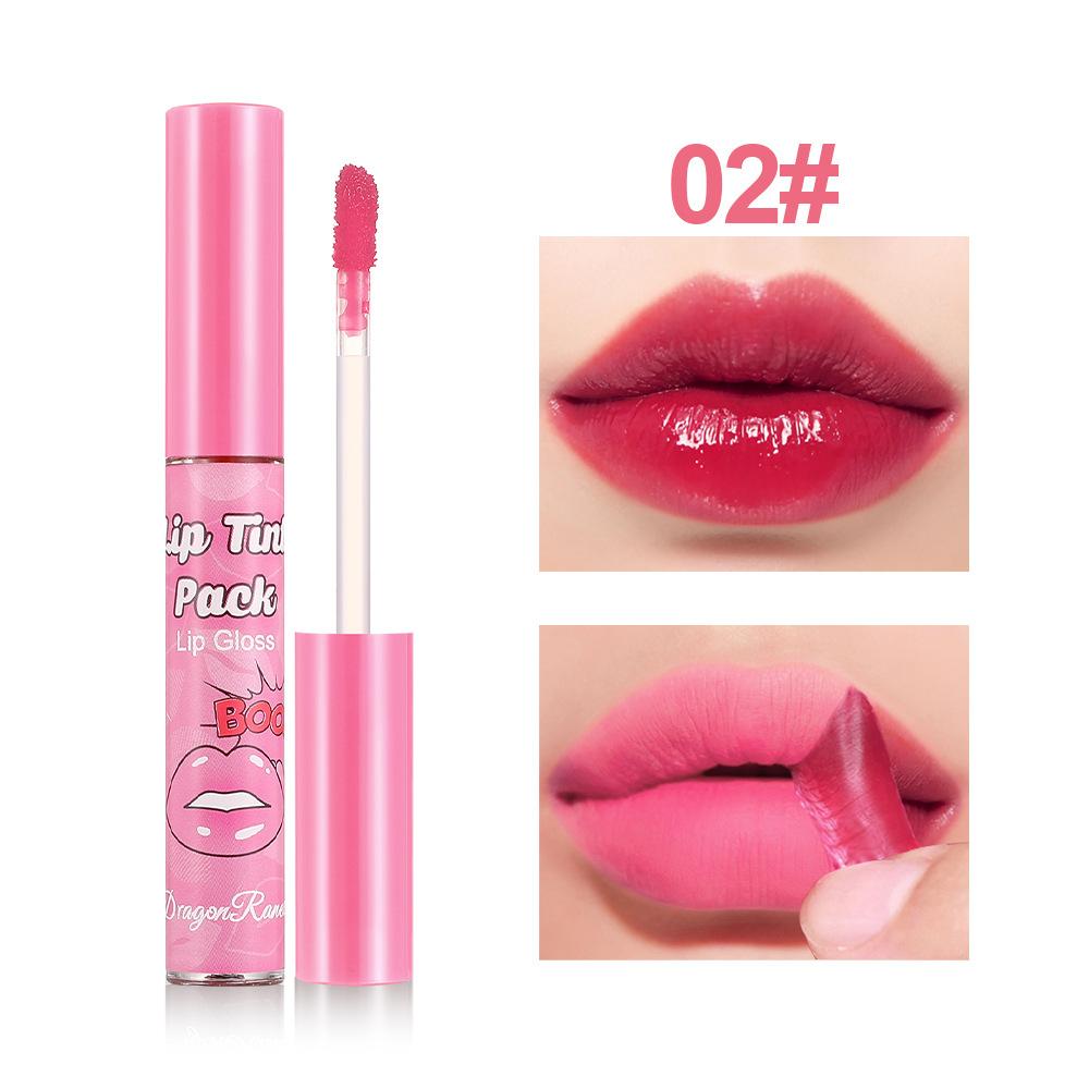 6 Colors Peel Off Liquid Lipstick Matte Peel Off Lip Glaze Waterproof Long Lasting Makeup Stain Sexy Rose Red Lip Tint Cosmetics