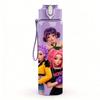 1PC Color Punk Girls Group Portrait 750ml Color Plastic Sports Water Bottle Leakproof Flip Straw Lid Suitable for Sports Office Home Use