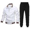 High-Quality Spring Casual Two-Piece Bomber Jacket Suit