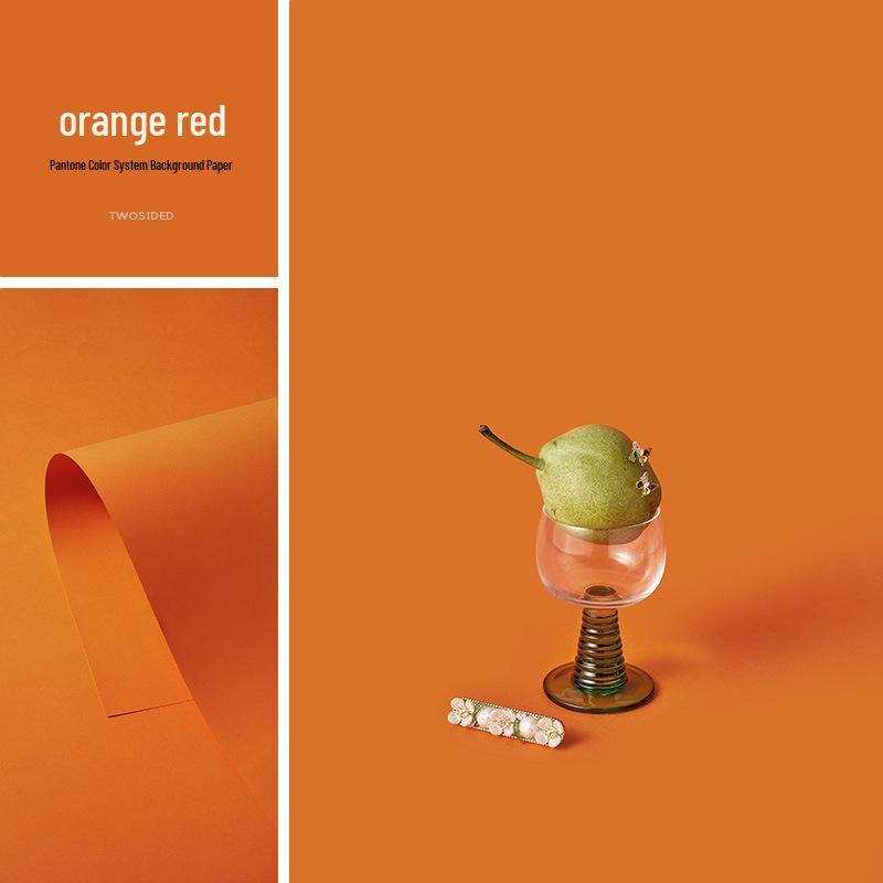 Фотофон из бумаги макаронных цветов - Белый, Синий, Красный, Серый, Зеленый, Розовый, Бежевый - Однотонная картонная основа