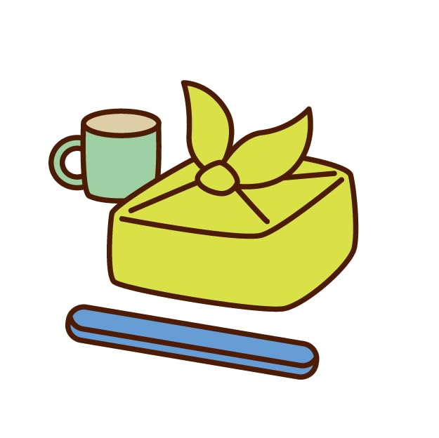 Good Living Insulated Lunch Bag with Clasp Closure, Perfect for Commuting, School, Outings, and Outdoor Activities, Includes Ice Pack Pocket, Simple