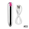 Mini Bullet Vibrator Sex Toys for Women 10 Speed Strong Vibration USB Rechargeable G-spot Massager Adult Toy