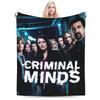 Cozy Criminal Minds Spencer Reid Blanket Stuff Sofa Decorative  Throws And Blankets Lightweight Flannel for Bedroom