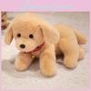 Soft Labrador Plush Doll With Bell Collar Decoration For Children And Nap Time