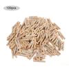 50/100pcs Reusable Photo Clips Mini Wooden Clamp Clothespin  for Hanging Pictures Paper DIY Crafts