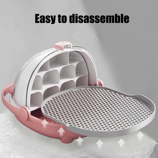 Ящик для разведения шелкопряда Прозрачный ящик для выращивания шелкопряда Клетка для обитания с ручкой Капсула для разведения мелких животных Контейнер для вылупления