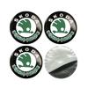 WUM1 56mm Car Styling Wheel Center Sticker Hub Cap Decal For Skoda octavia 2 a7 a5 rapid fabia yeti superb SCALA citigo Accessories