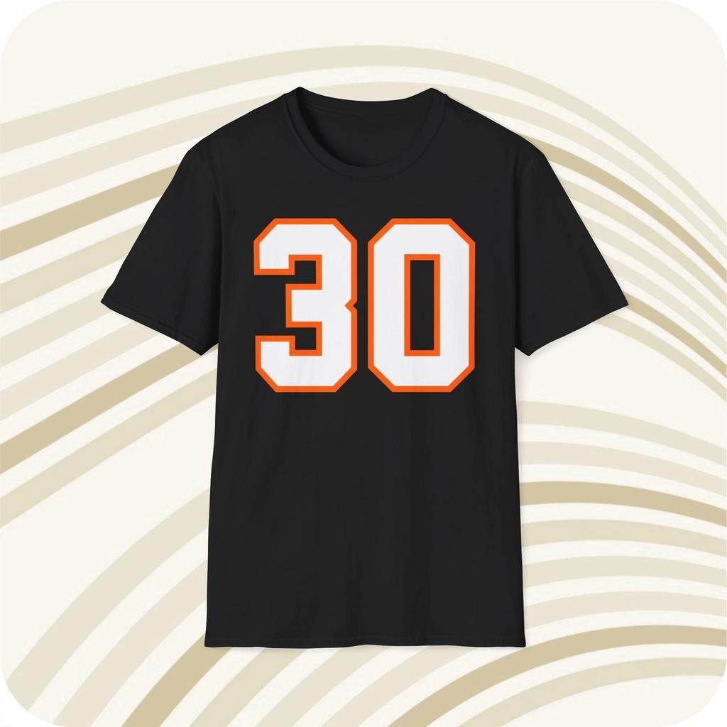 Icky Woods #30 Cincinnati Bengals Футболка с джерси NFL - Печать спереди и сзади