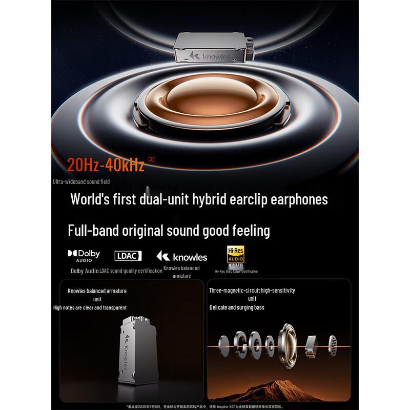 BASEUS Inspire XC1 Open-Ear Clip Wireless Headphones