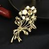 Броши для пожилых людей, брошь в виде цветка, листа, булавки для женщин, костюм, подвеска, модные броши, ювелирные изделия