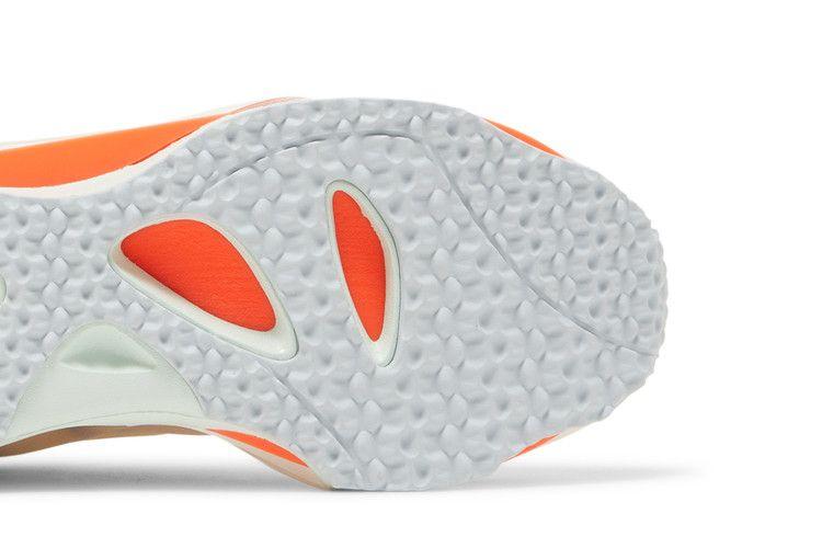 Женские кроссовки Nike Spark Жемчужно-белые с оранжевыми акцентами (Женский)