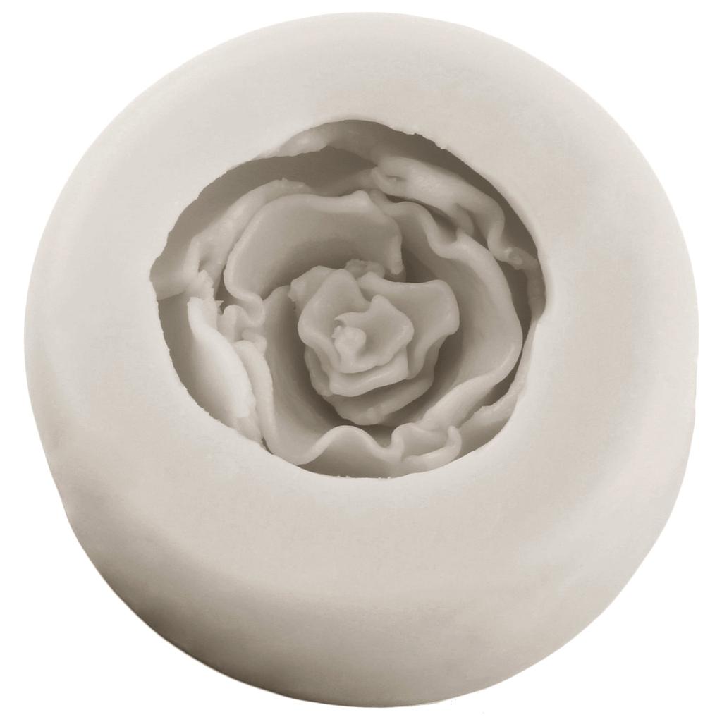 Силиконовые формы с цветком и розой, пластырь, свеча для ароматерапии, смола, глина, форма для мыла, конфеты, шоколадная помадка, инструменты для украшения торта