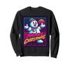 Merry Christmas Snowman Vintage Retro 80s Christmas Sweatshirt