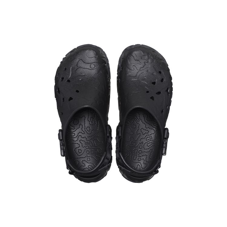 Crocs Eva Легкие Нескользящие Дышащие Спортивные Сандалии Мужские Сандалии Черные 208391-060