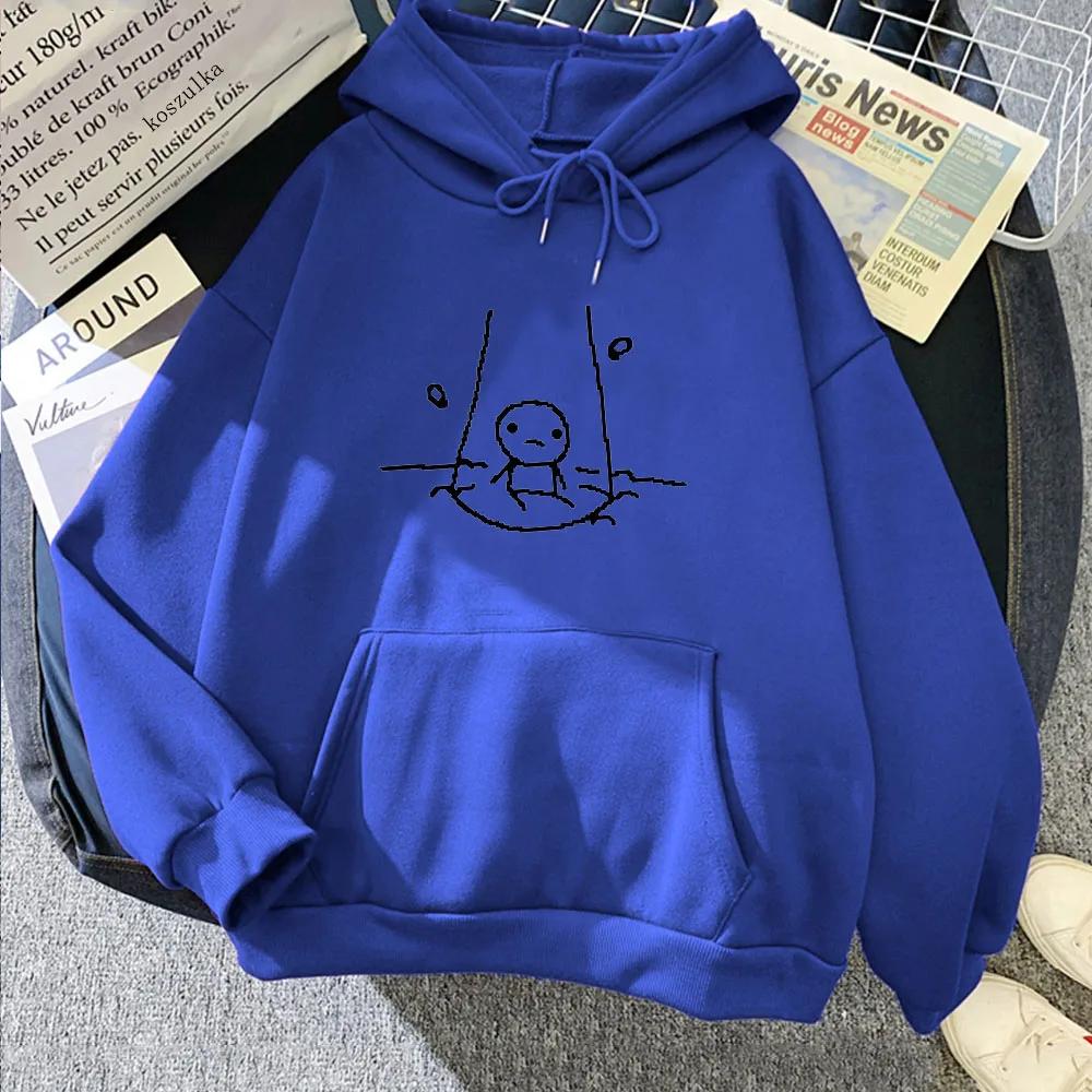 The Binding of Isaac Graphic Hoodies Long Sleeve Funny Sweatshirt Graphic Printing Casual Clothing Fashion Sudaderas Pullovers