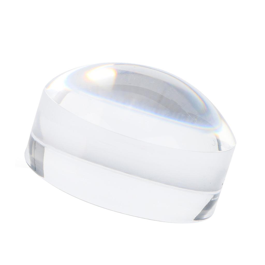 8-кратный оптический купольный увеличитель, портативный акриловый купольный увеличитель для чтения с бумаги, дизайн Hands Free