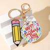 Backpack Pendant Keychain Graduation Ceremony Keychain Souvenir Teacher's Day Gift