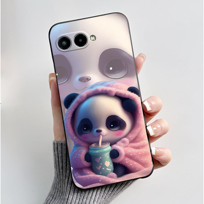 Case For TCL T-Mobile T Phone 3/ Revvl 8 Bumper Black Shockproof Soft Casing Fashion New Design Mighty Dragon Pattern Cover