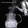 BORREY1L Transparent Borosilicate Glass Teapot Heat-Resistant Large Clear Tea Pot Flower Tea Set Puer Kettle Teapot Holder Base