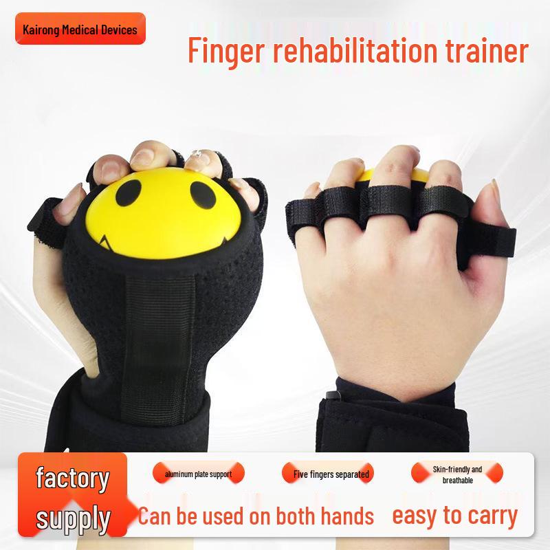 Portable Breathable Finger Rehab Trainer and Massager