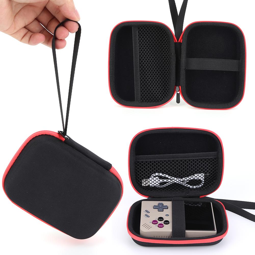 Handheld Game Console Case Bag,Carrying Case Cover for Miyoo Mini Plus/ANBERNIC RG35XX Portable Hard Travel Bag Game Accessories