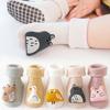 Cute Cartoon Animal Baby Socks for Boy Girl Spring Cotton Bear Duck Anti Slip Sole Newborn Toddler Autumn Socks Accesorio Bebe