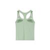 Nike Swoosh Solid Quick-Dry Sports Tank Top Women Tops Melon-Green DV9898-343