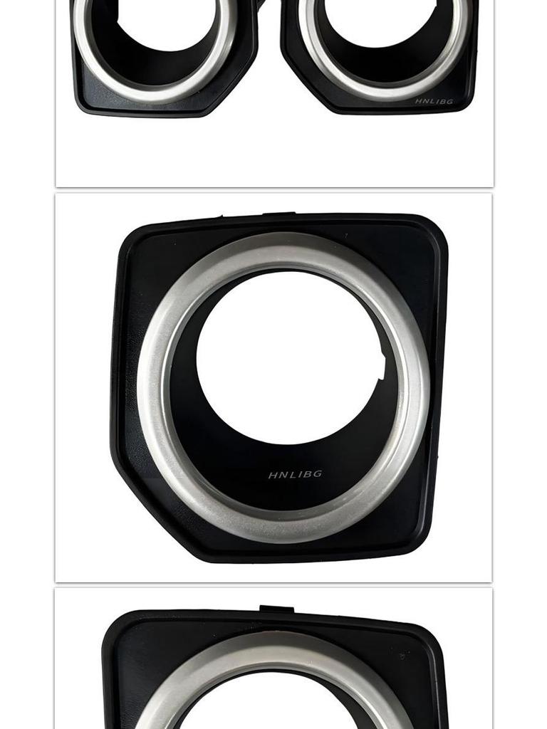 Накладка противотуманной фары Land Rover Freelander 2 LR040783 LR040784 - Черный/Серебристый